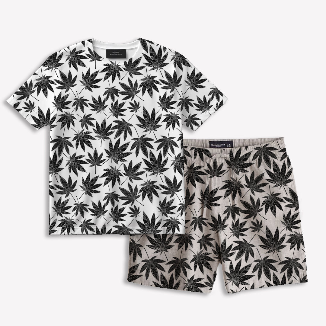 T-shirt & Shorts Co-ord Set#01