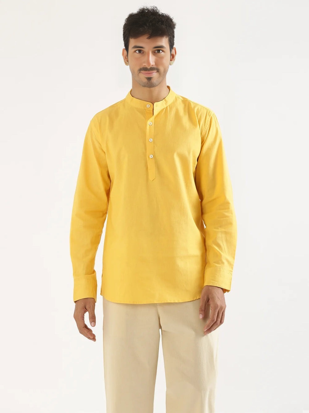 Classic Cotton Kurta Shirt for Men#6