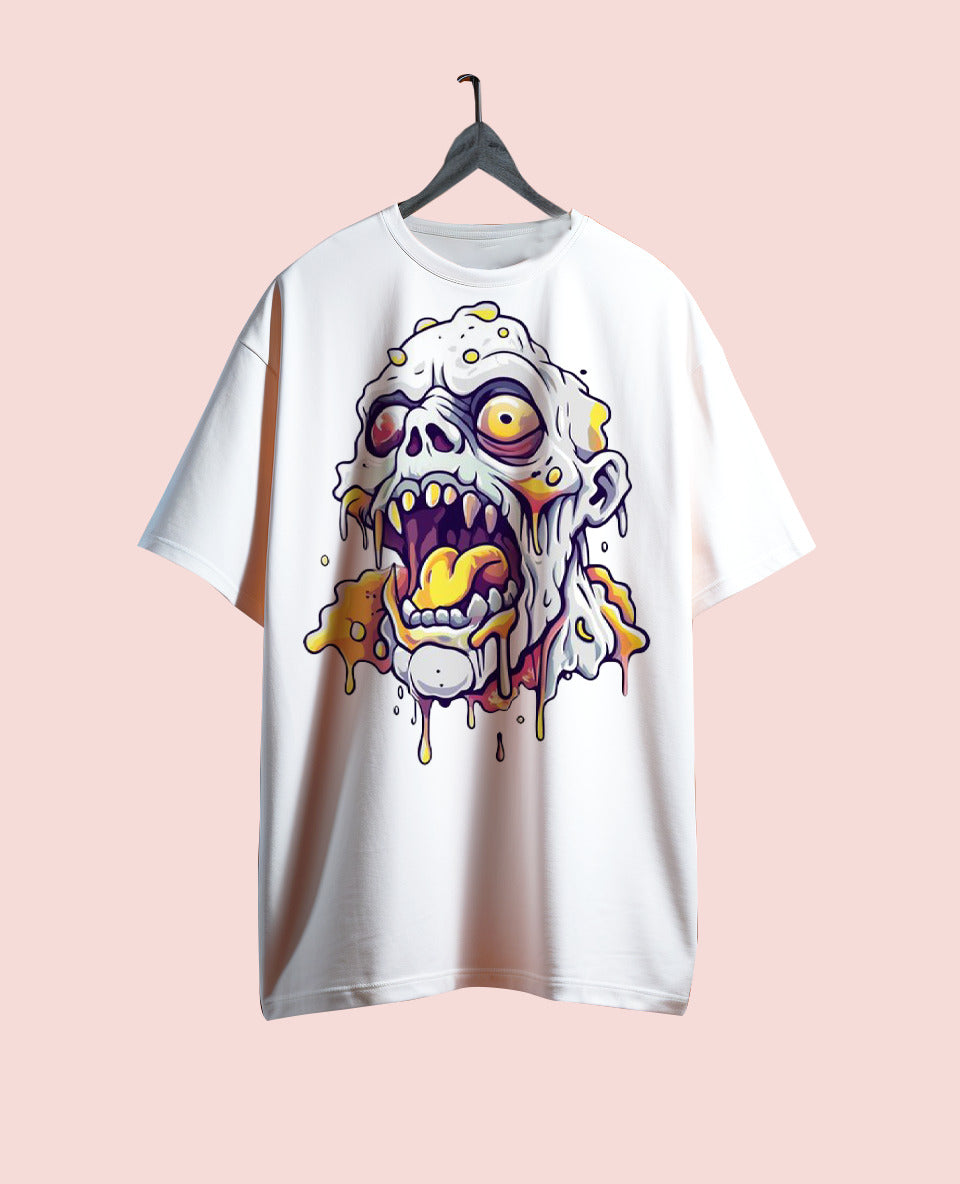 Cotton Printed Oversized T-shirt #05