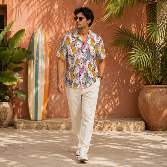 Printed Shirt For Men #69