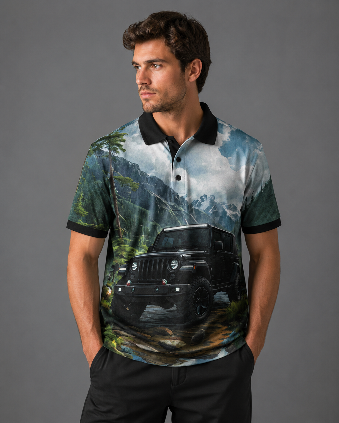 Forest-King POLO T-SHIRT#210
