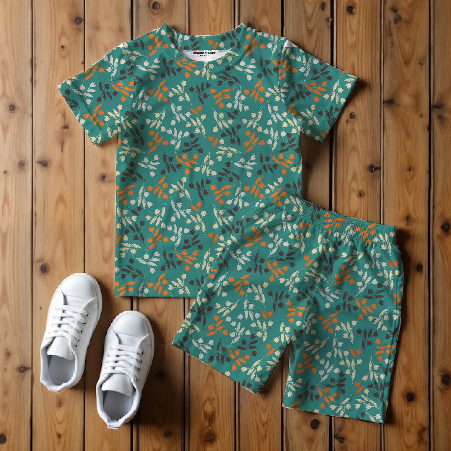 Kids T-Shirt & Shorts Set Printed #9