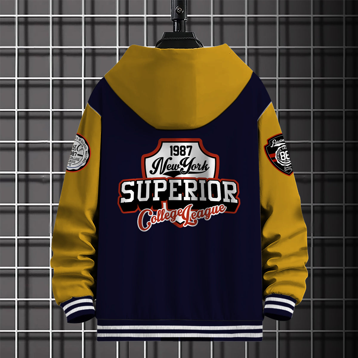 Varsity Hood Jacket#10