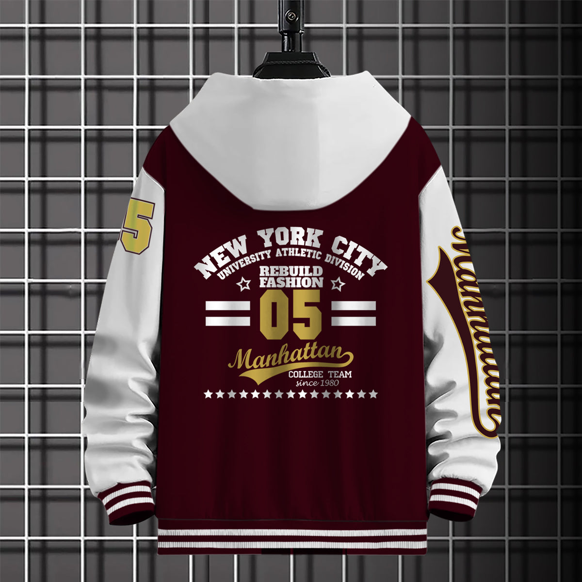Varsity Hood Jacket#7