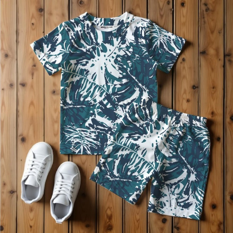 Kids T-Shirt & Shorts Set Printed #03