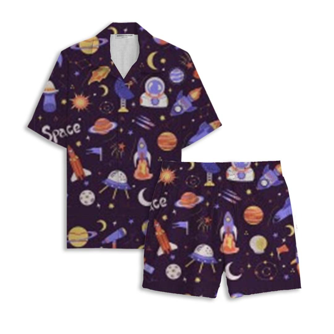 Shirt & Shorts Co-ord Set#103