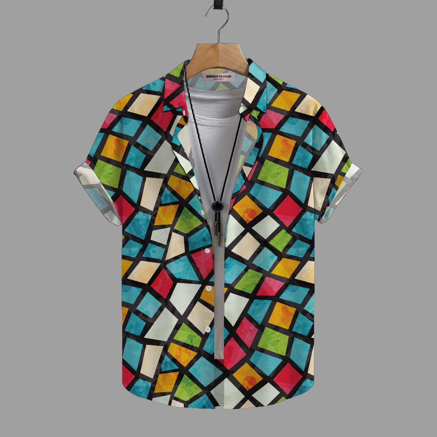 COTTON PRINTED SHIRT #007