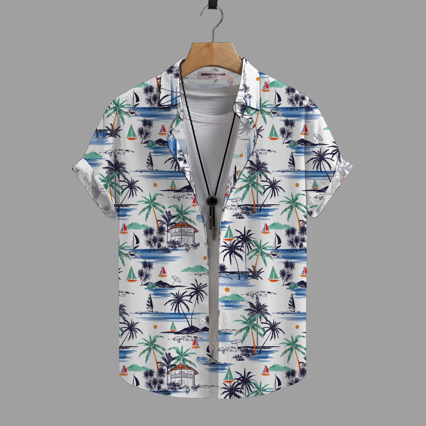 COTTON PRINTED SHIRT #0010