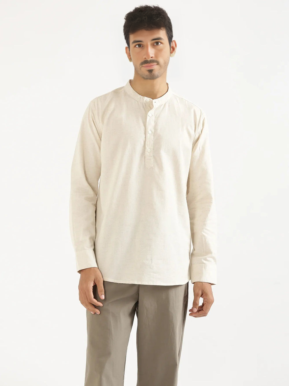 Classic Cotton Kurta Shirt for Men#9