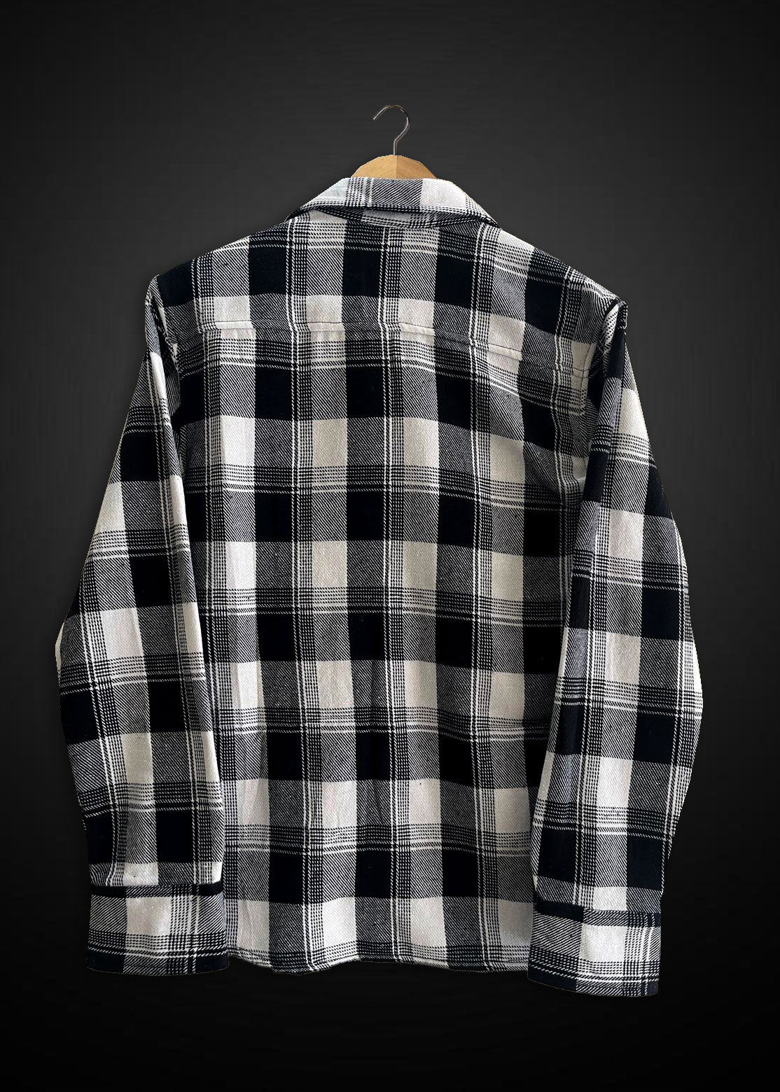 Flannel Checks Double Pocket Overshirt #2