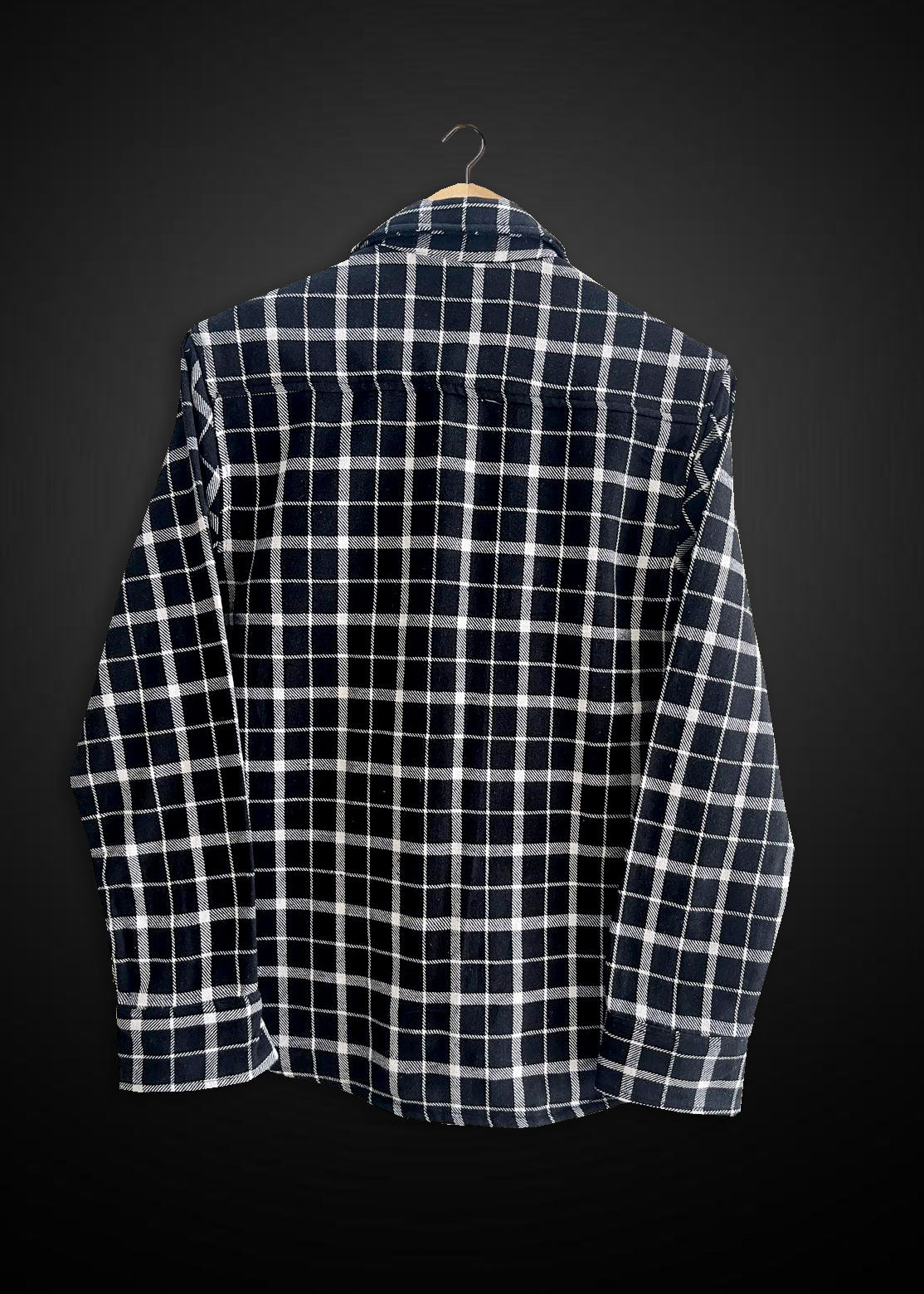 Flannel Checks Double Pocket Overshirt #3