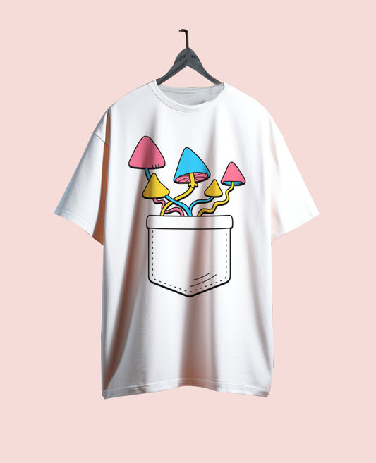 Cotton Printed Oversized T-shirt #03