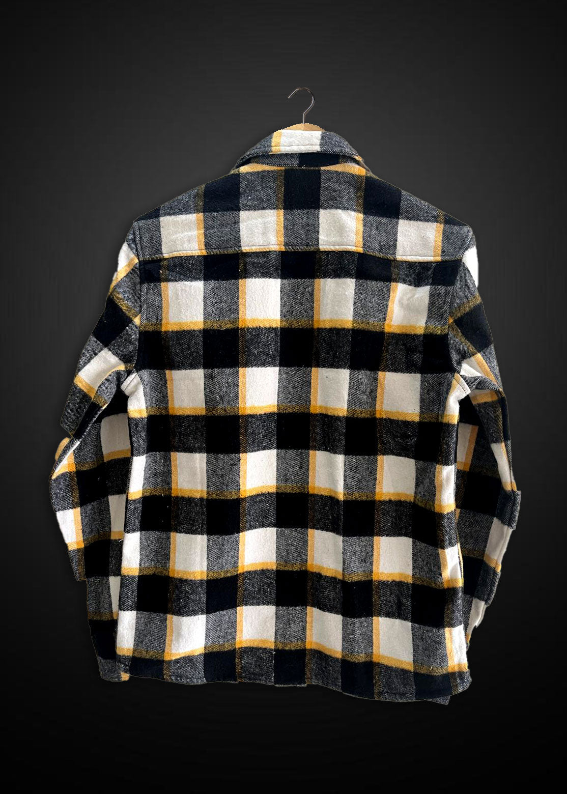 Flannel Checks Double Pocket Overshirt #4