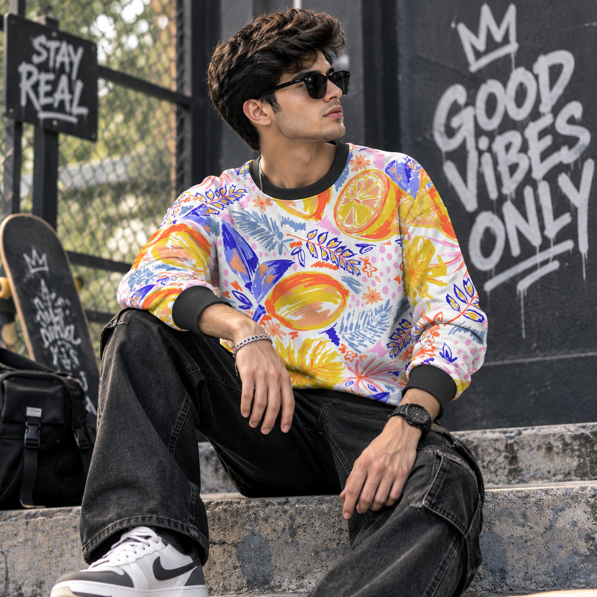 Print Sweatshirt#60