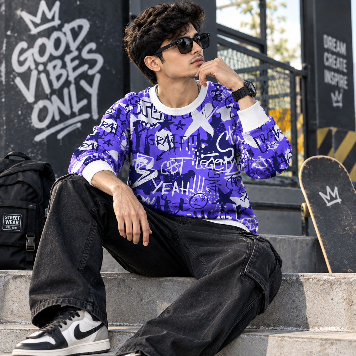 Print Sweatshirt#64