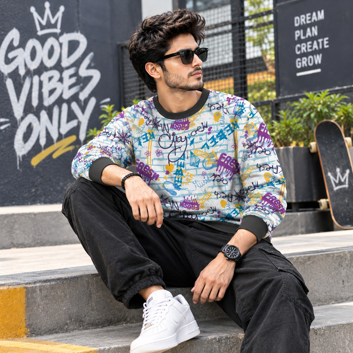 Print Sweatshirt#63