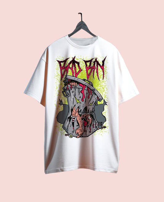 Cotton Printed Oversized T-shirt #08