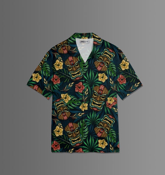 Hawaiian tropical Printed Shirt For Men #57
