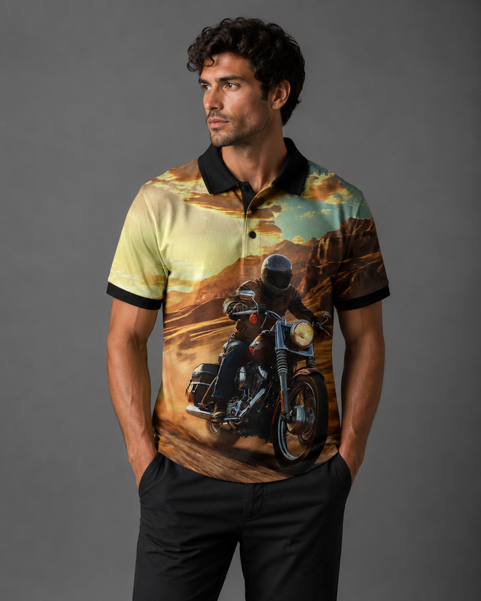Bike-Speeder POLO T-SHIRT#202