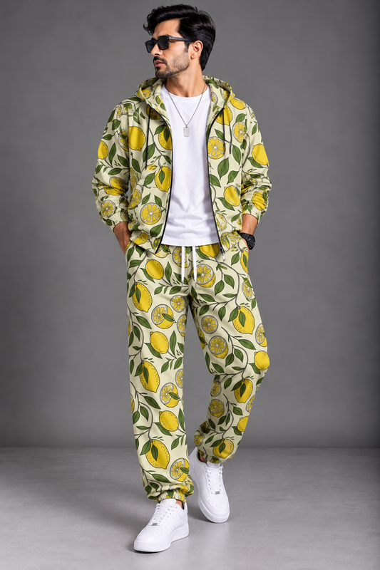 Hoodie & Sweatpants Co-ord Set #35 (zipper)