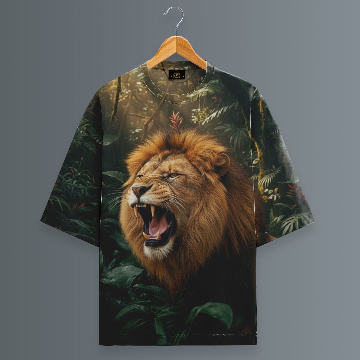 Royal king  Printed Oversized T-shirt #14