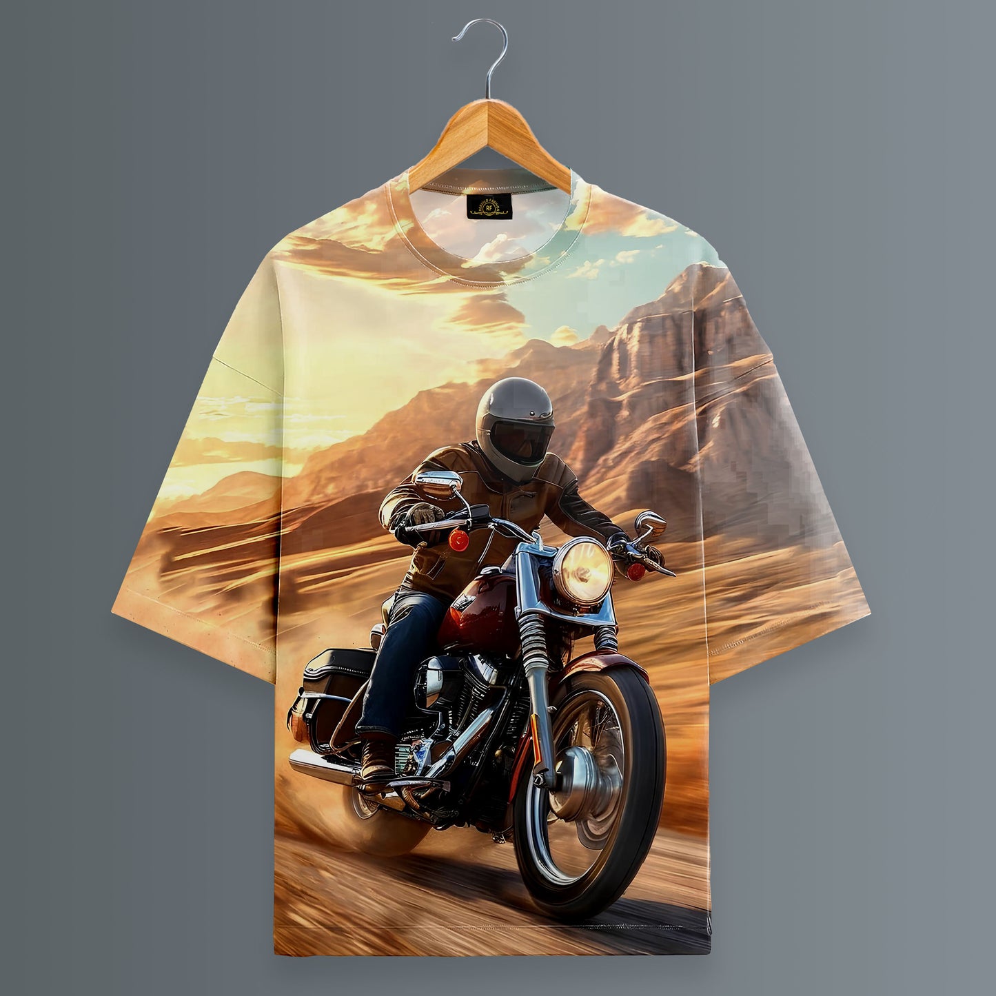 Bullet boy Printed Oversized T-shirt #18