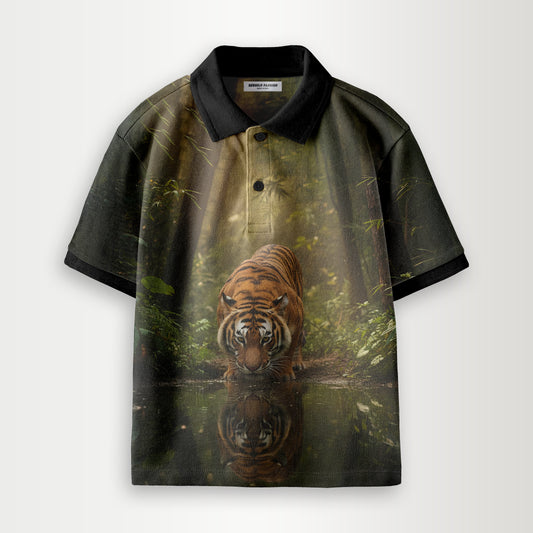 Shaant-Tiger POLO T-SHIRT#208