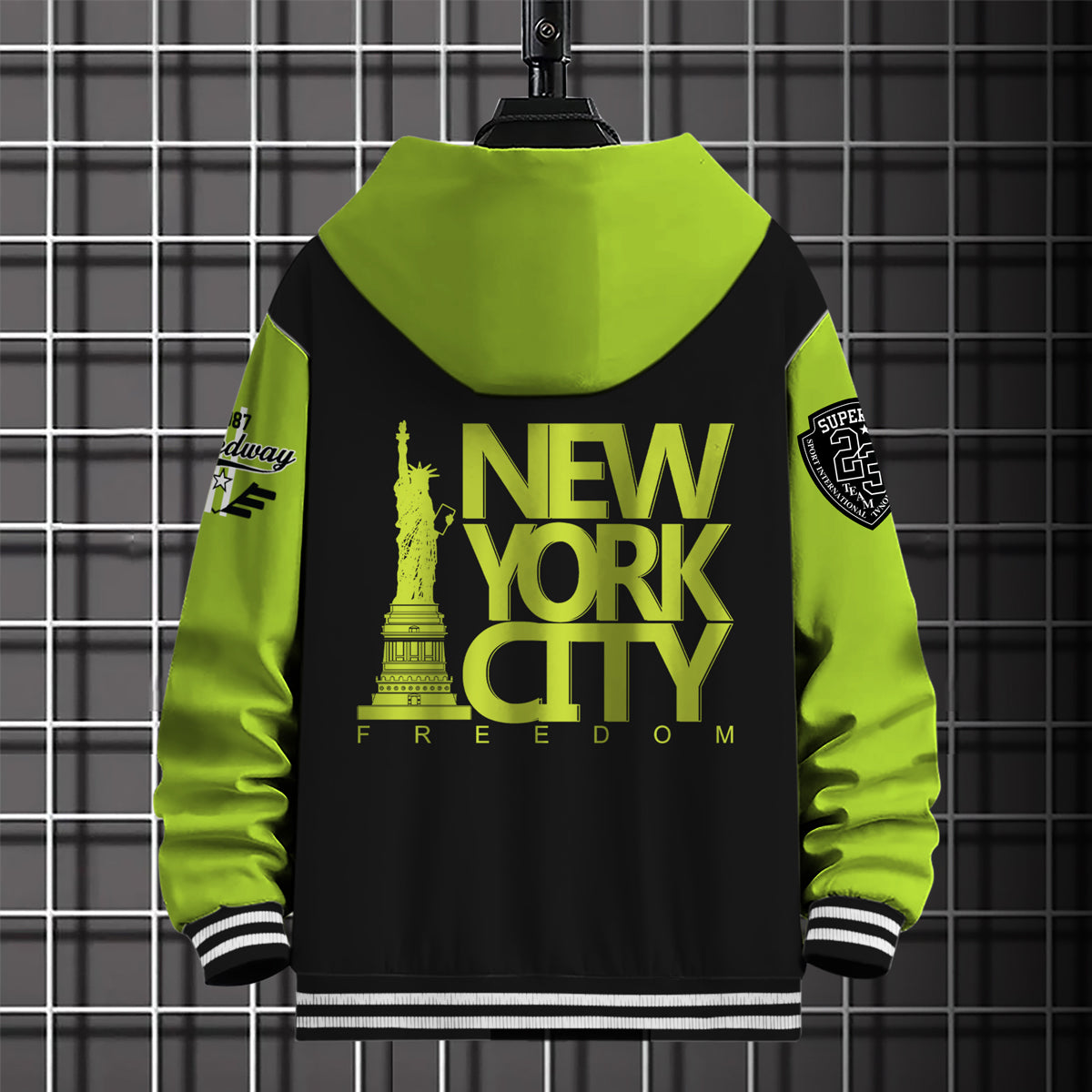 Varsity Hood Jacket#9
