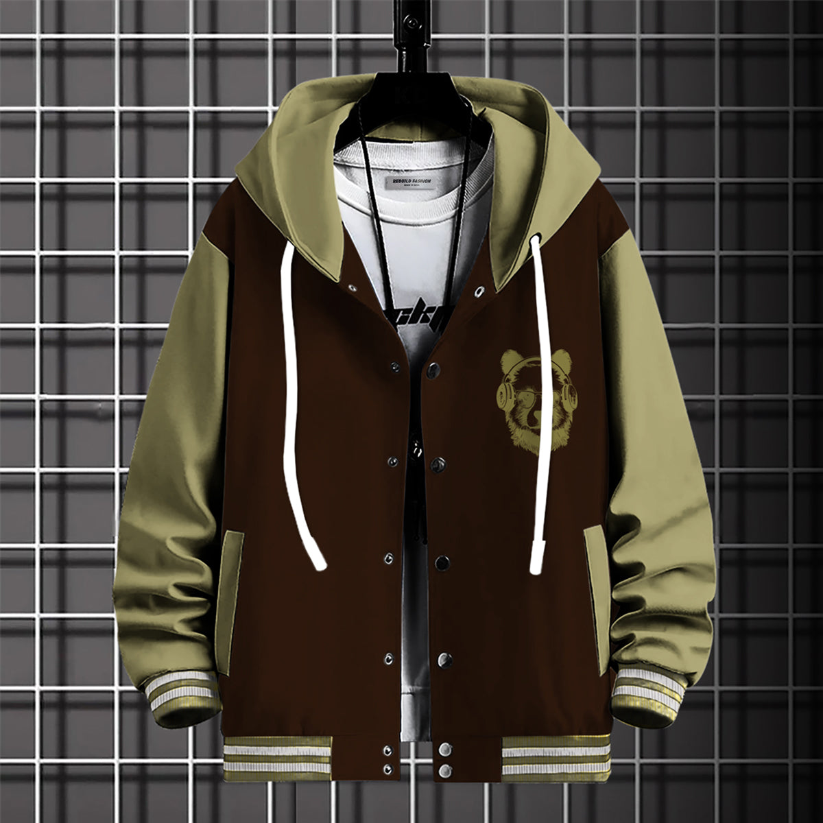 Varsity Hood Jacket#3