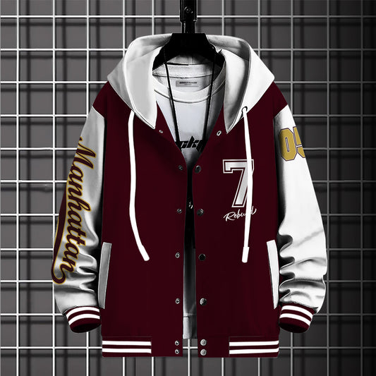 Varsity Hood Jacket#7