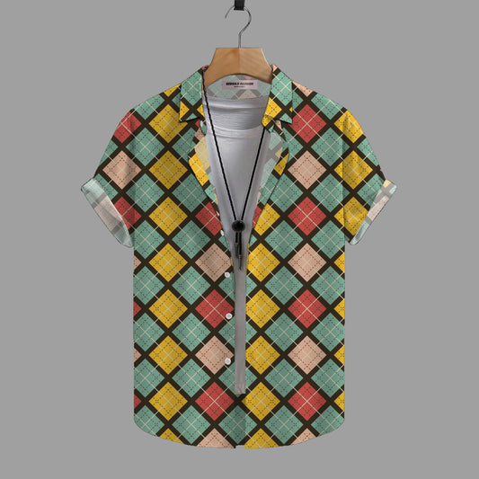 COTTON PRINTED SHIRT #008