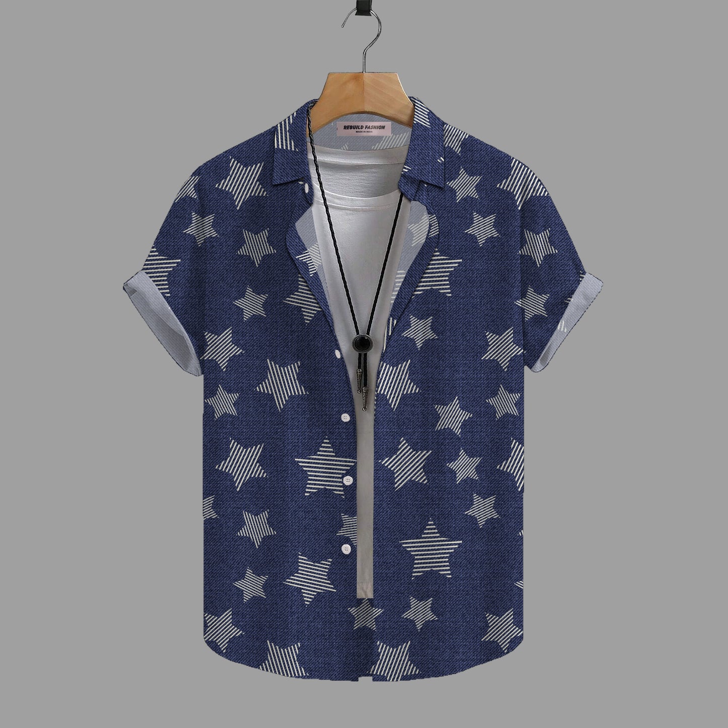 COTTON PRINTED SHIRT #009