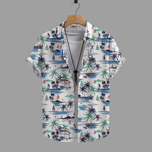 COTTON PRINTED SHIRT #0010
