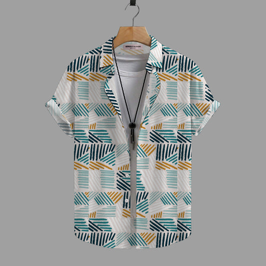 COTTON PRINTED SHIRT #0011