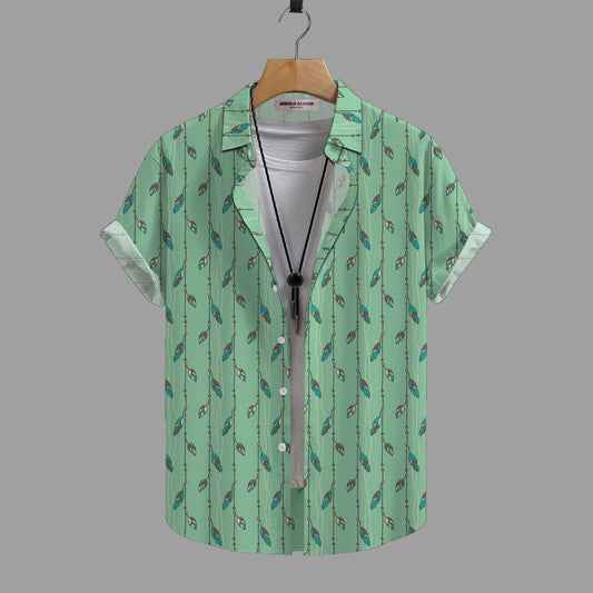 COTTON PRINTED SHIRT #0017