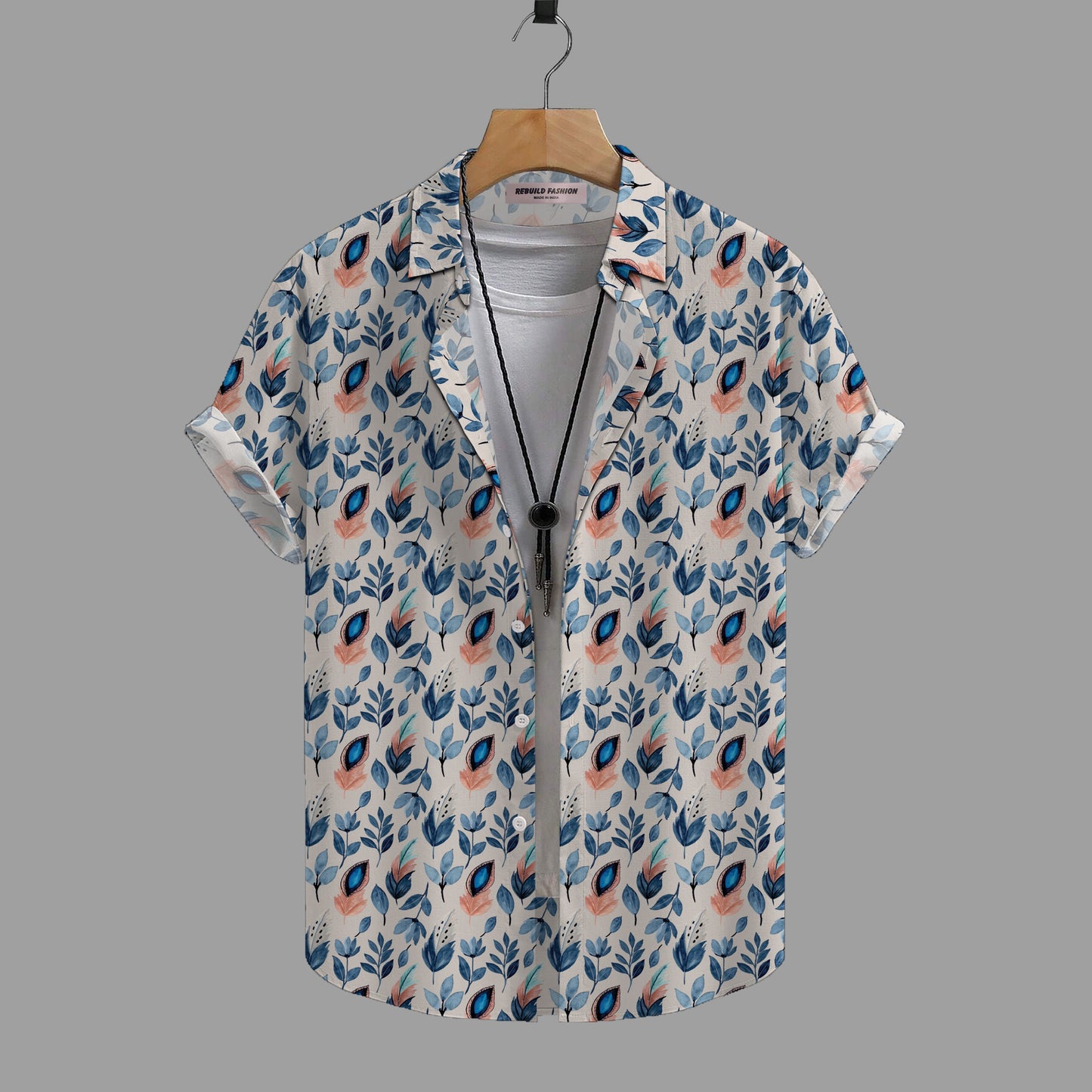 COTTON PRINTED SHIRT #0016