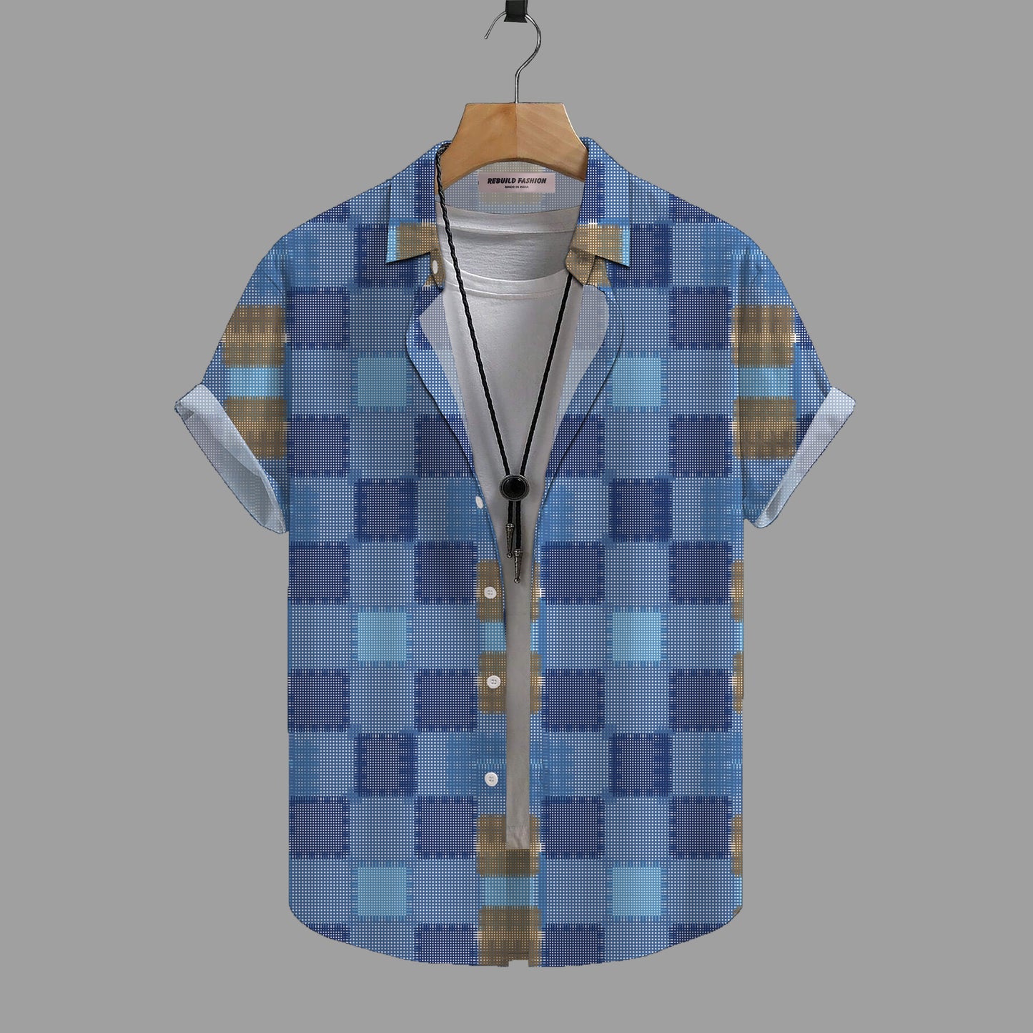 COTTON PRINTED SHIRT #0019