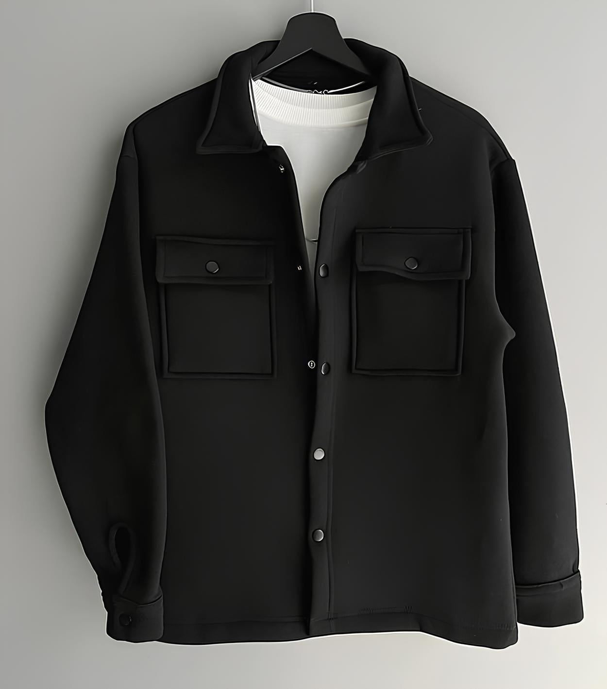 Black jacket Fleece JACKET#4
