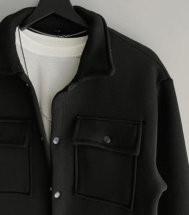 Black jacket Fleece JACKET#4