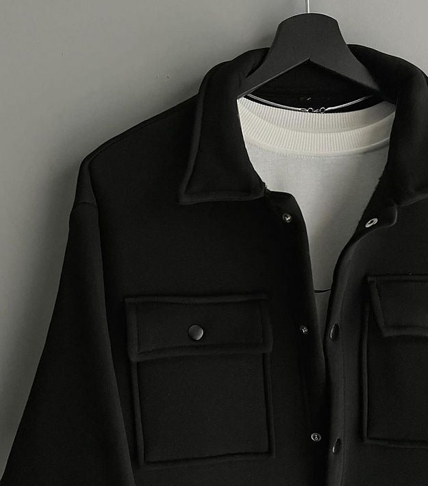 Black jacket Fleece JACKET#4