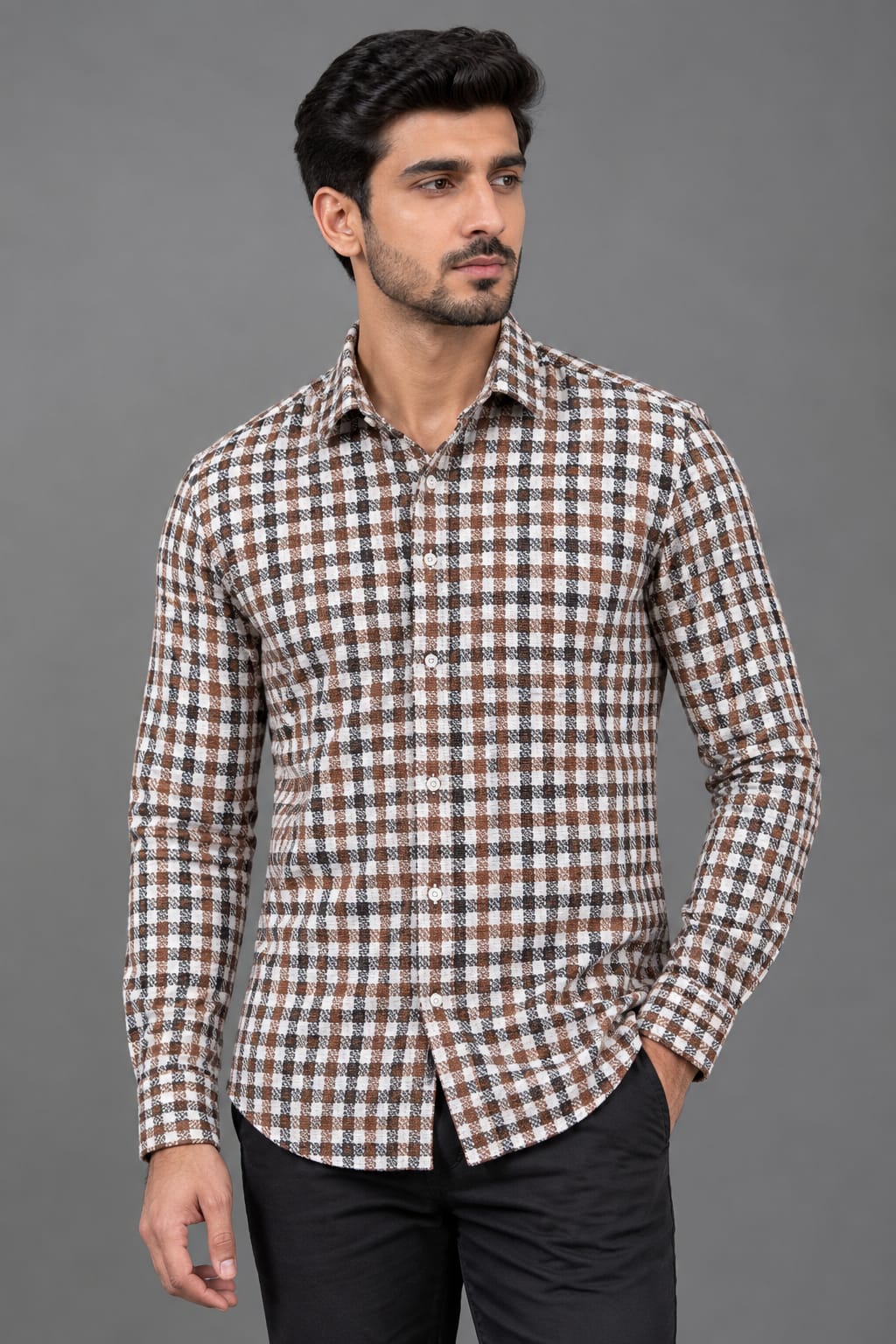 Cotton Flannel Checks  Overshirt #11