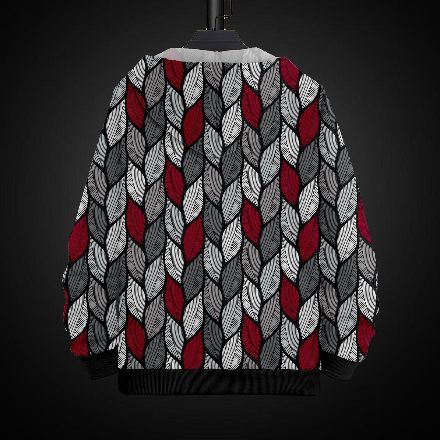 Printed Hoodie With Zip #49