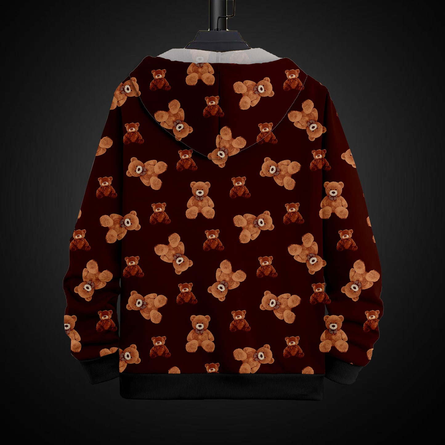 Printed Hoodie With Zip #47