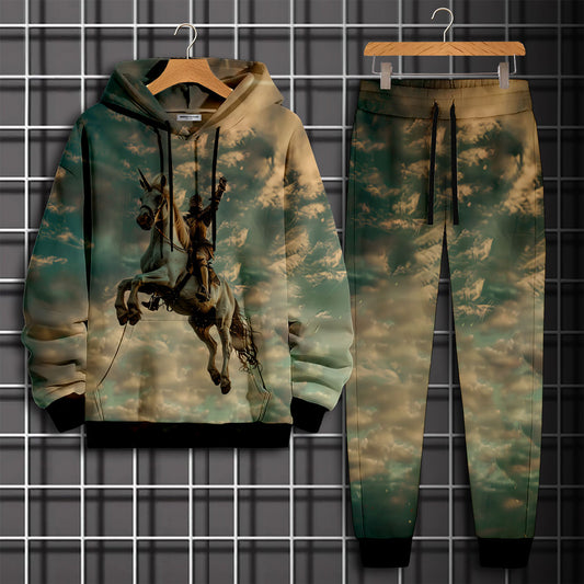 Hoodie & Joggers Co Ord Set men#1