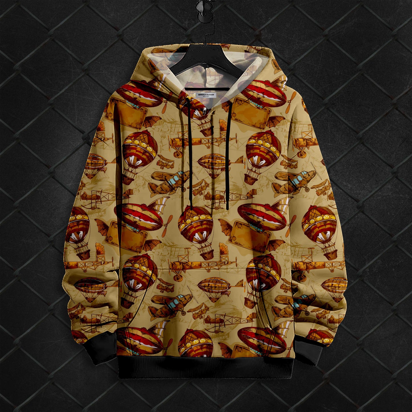 Printed Hoodie #35