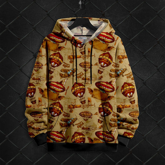 Printed Hoodie #35