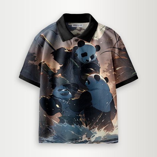 Panda-Elegant POLO T-SHIRT#201