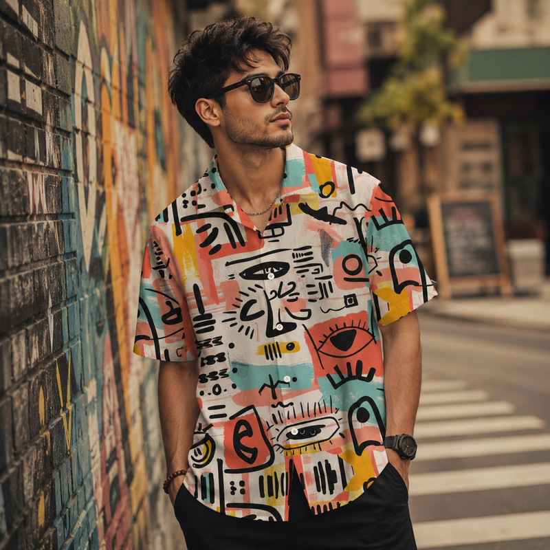 Printed Shirt For Men #64