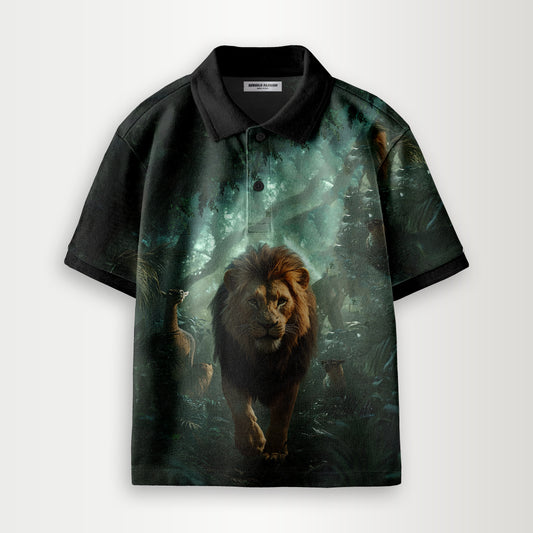 Wild-Lion POLO T-SHIRT#206
